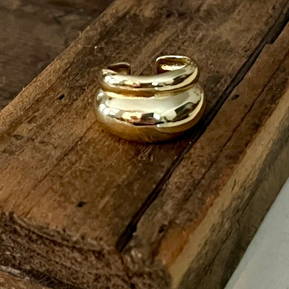 NEW PRETTY BIRD Gold Adjustable Statement Ring